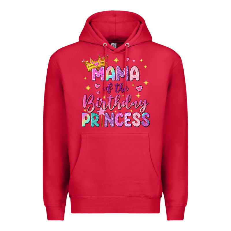 Mama Of The Birthday Princess Premium Hoodie by NancyCooperArtShop | Teevron