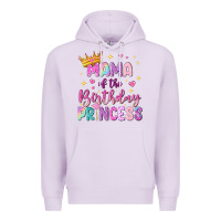 Lilac mama of the birthday princess Premium Hoodie - NancyCooperArtShop