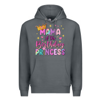 Rock mama of the birthday princess Premium Hoodie - NancyCooperArtShop