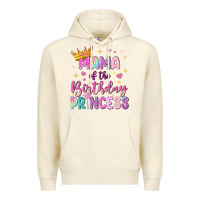 Sandshell mama of the birthday princess Premium Hoodie - NancyCooperArtShop