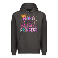 Smoke mama of the birthday princess Premium Hoodie - NancyCooperArtShop
