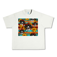 Pistachio western german shorthaired pointer Urban Heavy Tee - Artiststas