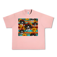 Salmon western german shorthaired pointer Urban Heavy Tee - Artiststas