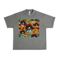 Tornado western german shorthaired pointer Urban Heavy Tee - Artiststas