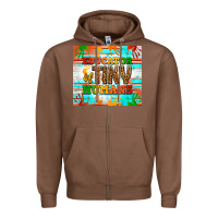 Chestnut educator of tiny humans Zipper Hoodie - NancyCooperArtShop