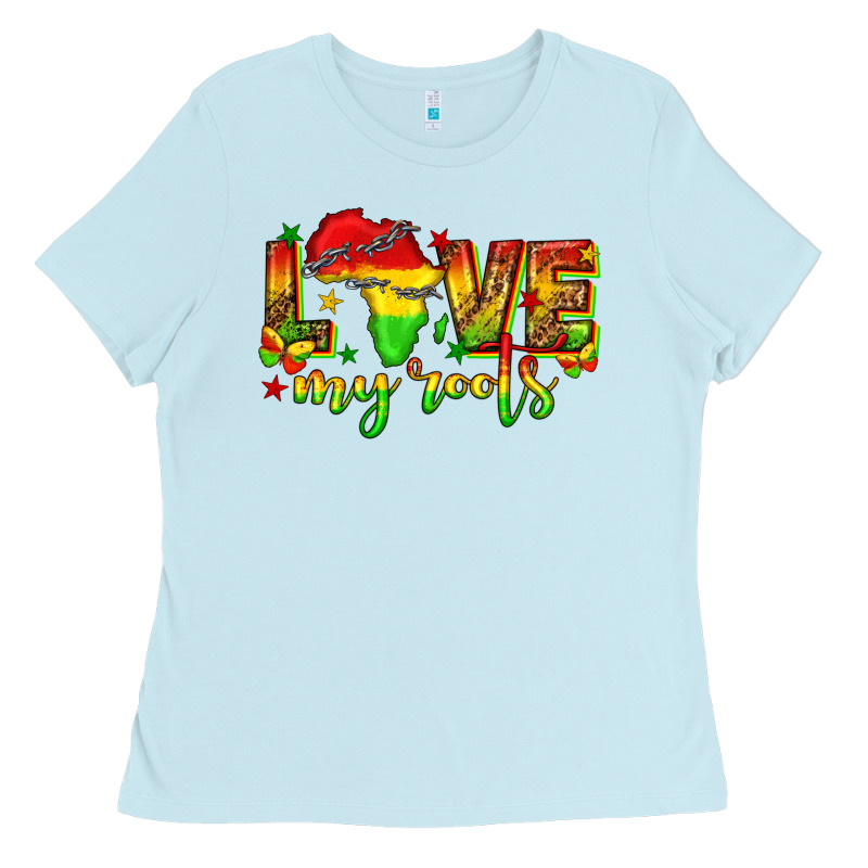 Love My Roots Juneteenth Ladies Tee by texasbilliewilder | Teevron