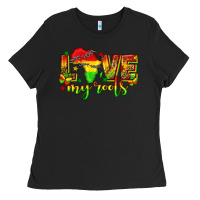 Black love my roots juneteenth Ladies Tee - texasbilliewilder