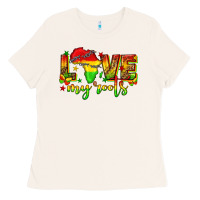 Bone love my roots juneteenth Ladies Tee - texasbilliewilder