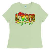Matcha love my roots juneteenth Ladies Tee - texasbilliewilder