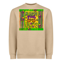 Mardi Gras Dude Heavyweight Sweatshirt | Teevron