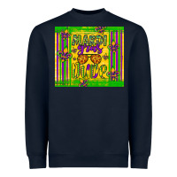 Navy mardi gras dude Heavyweight Sweatshirt - Artiststas