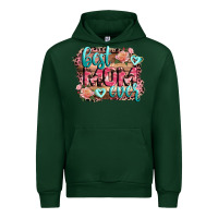 Forest Green Best Mom ever Mother's Day Urban Hoodie - CowGirlArtShop