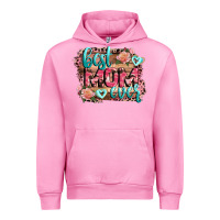 Fuchsia Pink Best Mom ever Mother's Day Urban Hoodie - CowGirlArtShop