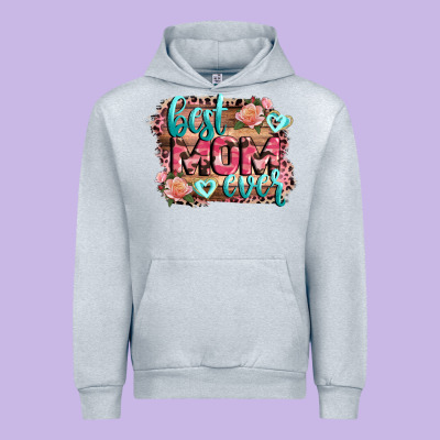 Best Mom Ever Mother's Day Urban Hoodie Designed By Cowgirlartshop