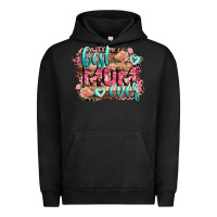 Pigment Black Best Mom ever Mother's Day Urban Hoodie - CowGirlArtShop