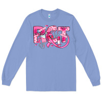 Colony Blue breast cancer pct patient care technician Long Sleeve Tee - JahusDesignShop