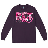 Plum breast cancer pct patient care technician Long Sleeve Tee - JahusDesignShop