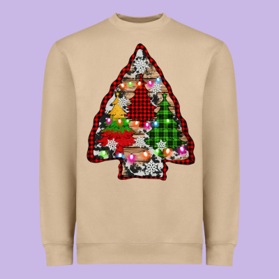 Arrowhead Christmas Trees Heavyweight Sweatshirt Designed By Adodesignshop
