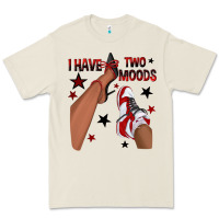 Bone I Have Two Moods Black and Red Sneakers Afro Girl Premium Tee - texasbilliewilder