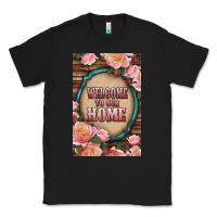 Black Western Welcome To Our Home Classic Tee - LillyAllenDesigns
