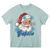 Arona santa blue believe Heavy Core Tee - RanaPortraitStore