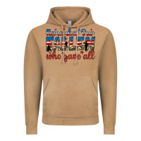 Remember Our Fallen Who Gave All Vintage Hoodie | Teevron