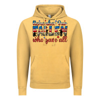 Vintage Mustard remember our fallen who gave all Vintage Hoodie - JahusDesignShop