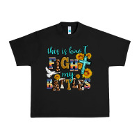 Black this is how i fight my battles Urban Heavy Tee - AdoDesignShop