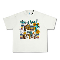 Pistachio this is how i fight my battles Urban Heavy Tee - AdoDesignShop
