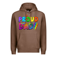 Chestnut Proud Dad Premium Hoodie - NancyCooperArtShop