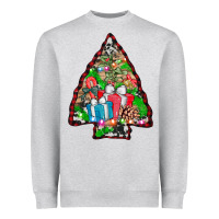 Heather Grey arrowhead christmas gifts Heavyweight Sweatshirt - AdoDesignShop