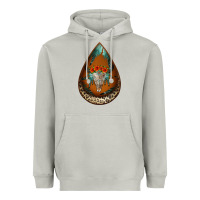 Moon Dust leopard bullskull teardrop earrings Heavyweight Hoodie - Jasminsmagicworld