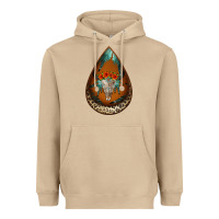 Mushroom leopard bullskull teardrop earrings Heavyweight Hoodie - Jasminsmagicworld