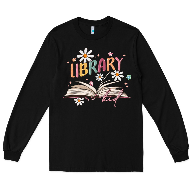 Library Kid Long Sleeve Tee by MaliasSmallBusiness | Teevron