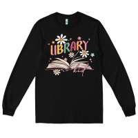 Black library kid Long Sleeve Tee - MaliasSmallBusiness