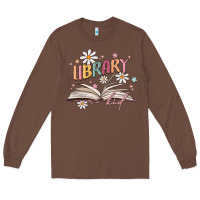 Chestnut library kid Long Sleeve Tee - MaliasSmallBusiness