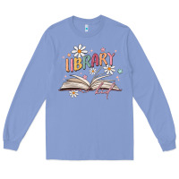 Colony Blue library kid Long Sleeve Tee - MaliasSmallBusiness