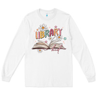 White library kid Long Sleeve Tee - MaliasSmallBusiness
