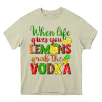 Mossy when life gives you lemons grab the vodka Heavy Core Tee - texasbilliewilder