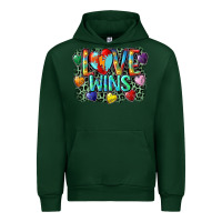 Forest Green Love wins Urban Hoodie - CowGirlArtShop
