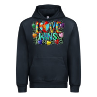 Navy Love wins Urban Hoodie - CowGirlArtShop