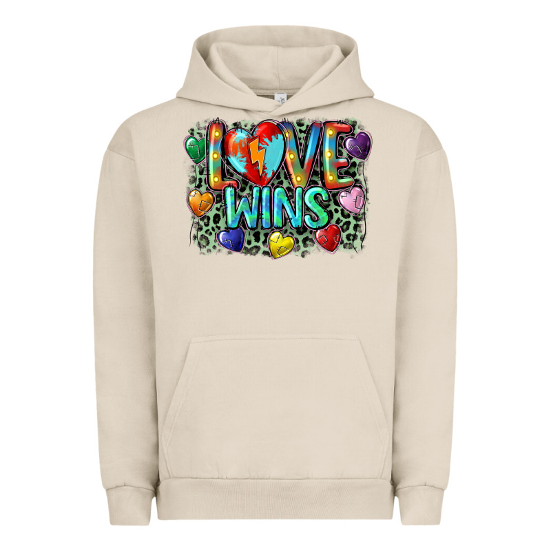 Love Wins Urban Hoodie by CowGirlArtShop | Teevron