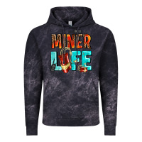 Cloud Black miner life Vintage Hoodie - AdoDesignShop