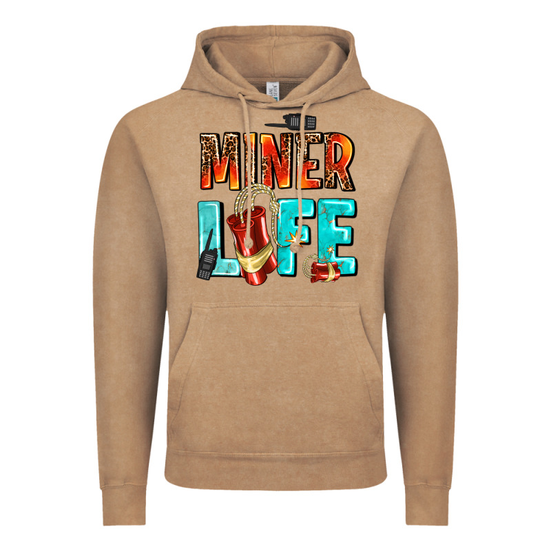 Miner Life Vintage Hoodie by AdoDesignShop | Teevron