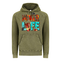 Vintage Olive miner life Vintage Hoodie - AdoDesignShop
