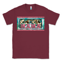 Burgundy western mama     license plate Classic Tee - BarkalooDesign