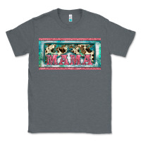 Charcoal Heather western mama     license plate Classic Tee - BarkalooDesign