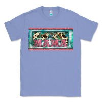 Colony Blue western mama     license plate Classic Tee - BarkalooDesign