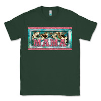 Sports Green western mama     license plate Classic Tee - BarkalooDesign