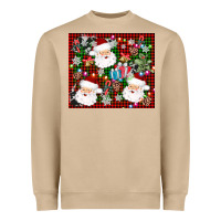 Mushroom santa christmas Heavyweight Sweatshirt - AdoDesignShop